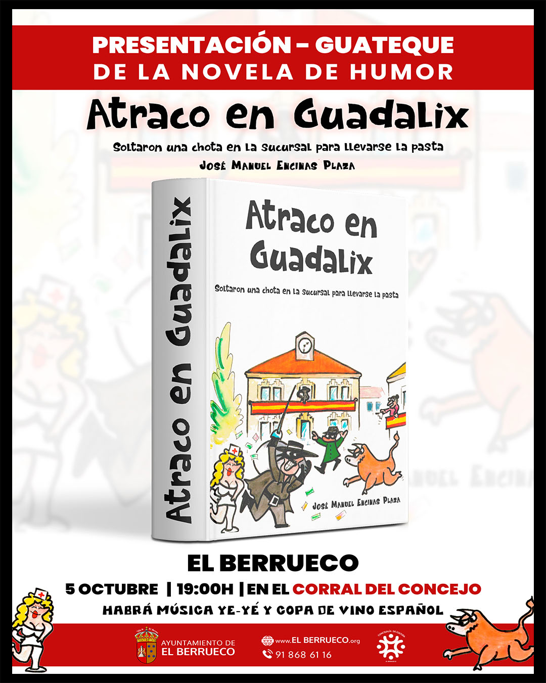 Cartel promocional diseñado por Germán Lozano
