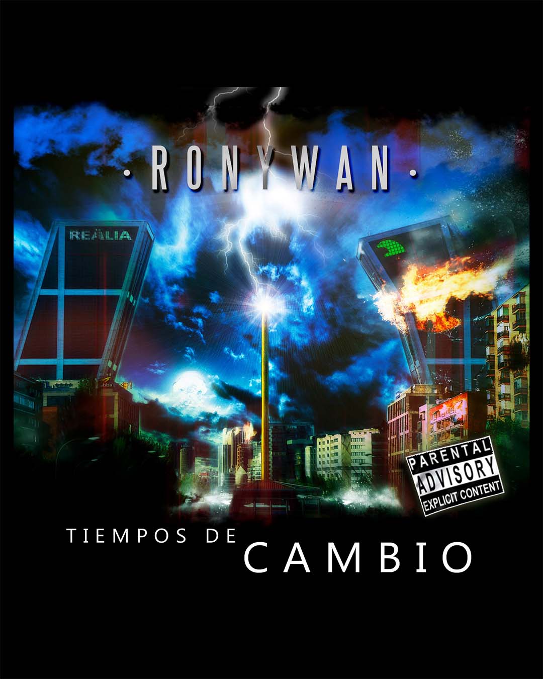 Portada y arte gráfico musical