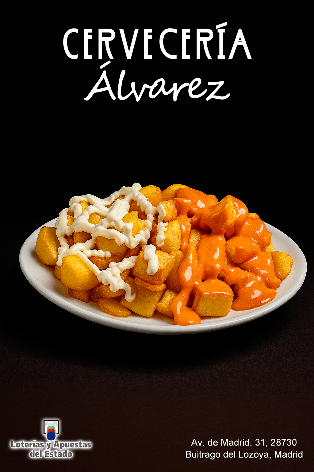 Publicidad gastronómica para Cervecería Álvarez